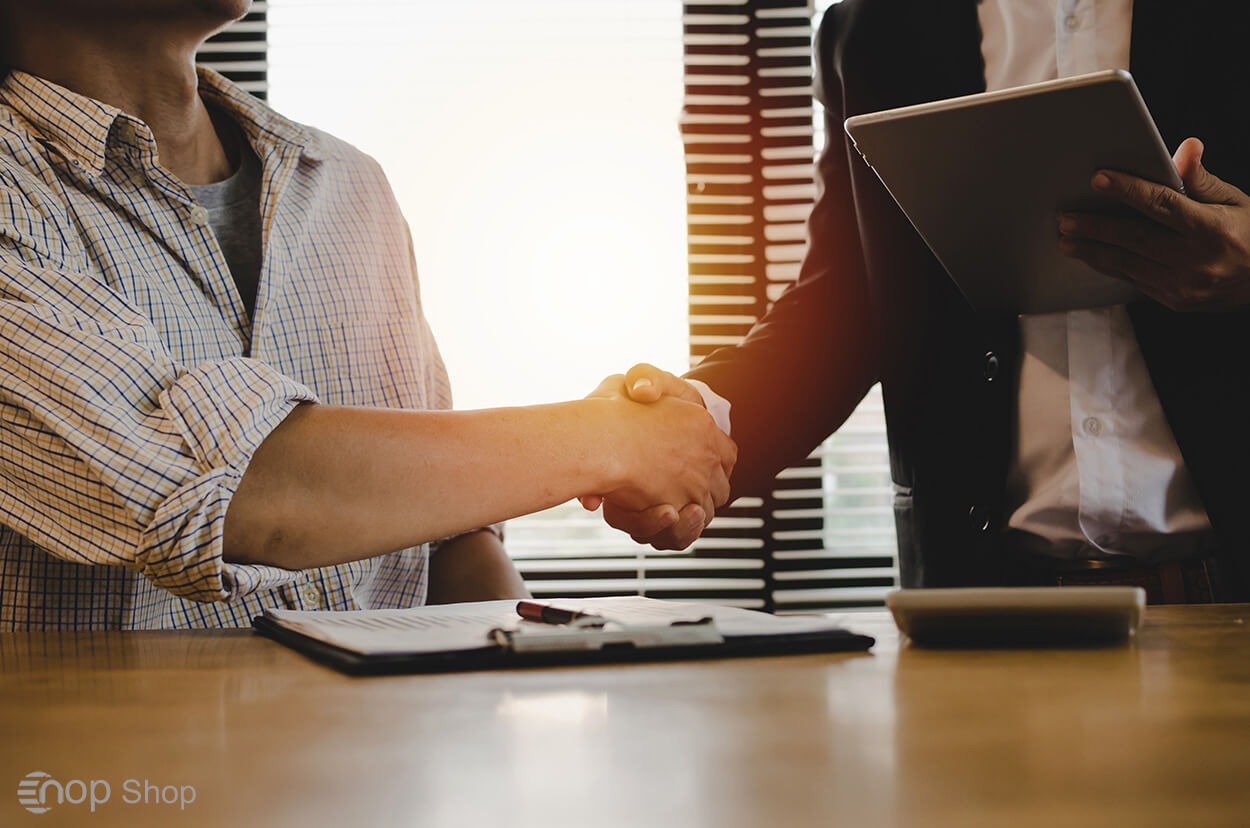 نحوه اعتماد سازی با مشتری