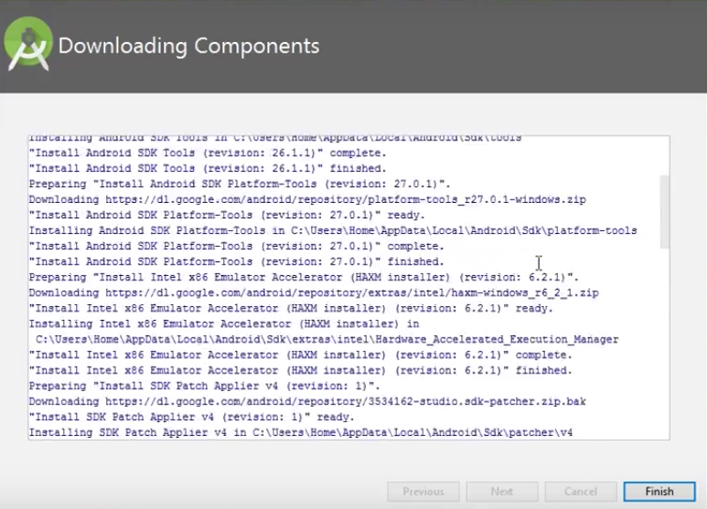 مراحل نصب اندروید استودیو
